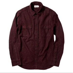 Taylor Stitch Yosemite Shirt in Nutmeg Donegal